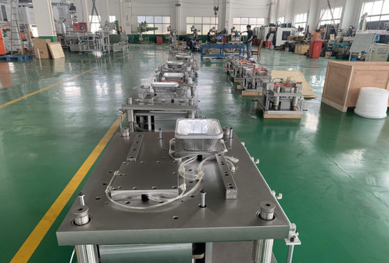 Khuôn chứa nhôm lá thép 4 khoang năng suất cao