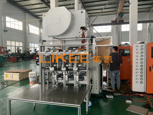 12000Pcs/h Capacity Aluminium Foil Container Production Line với PLC